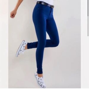 Anatomie Navy Blue Demi Skinny Pants Size Medium